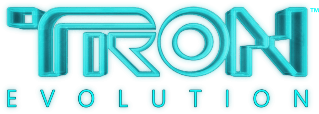 Логотип TRON Evolution The Video Game